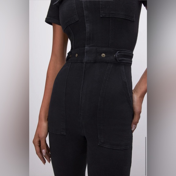 Good American FIT FOR SUCCESS BOOTCUT JUMPSUIT 6 - Picture 4 of 5